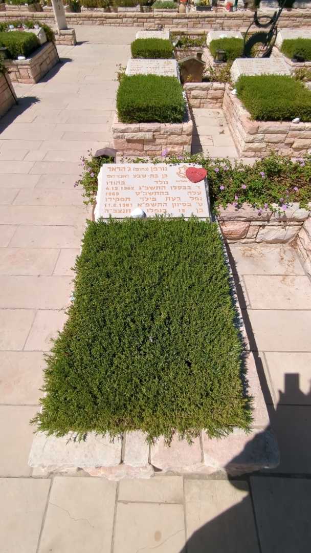 קברו של נורמן "נחום" ג׳הראר. תמונה 2