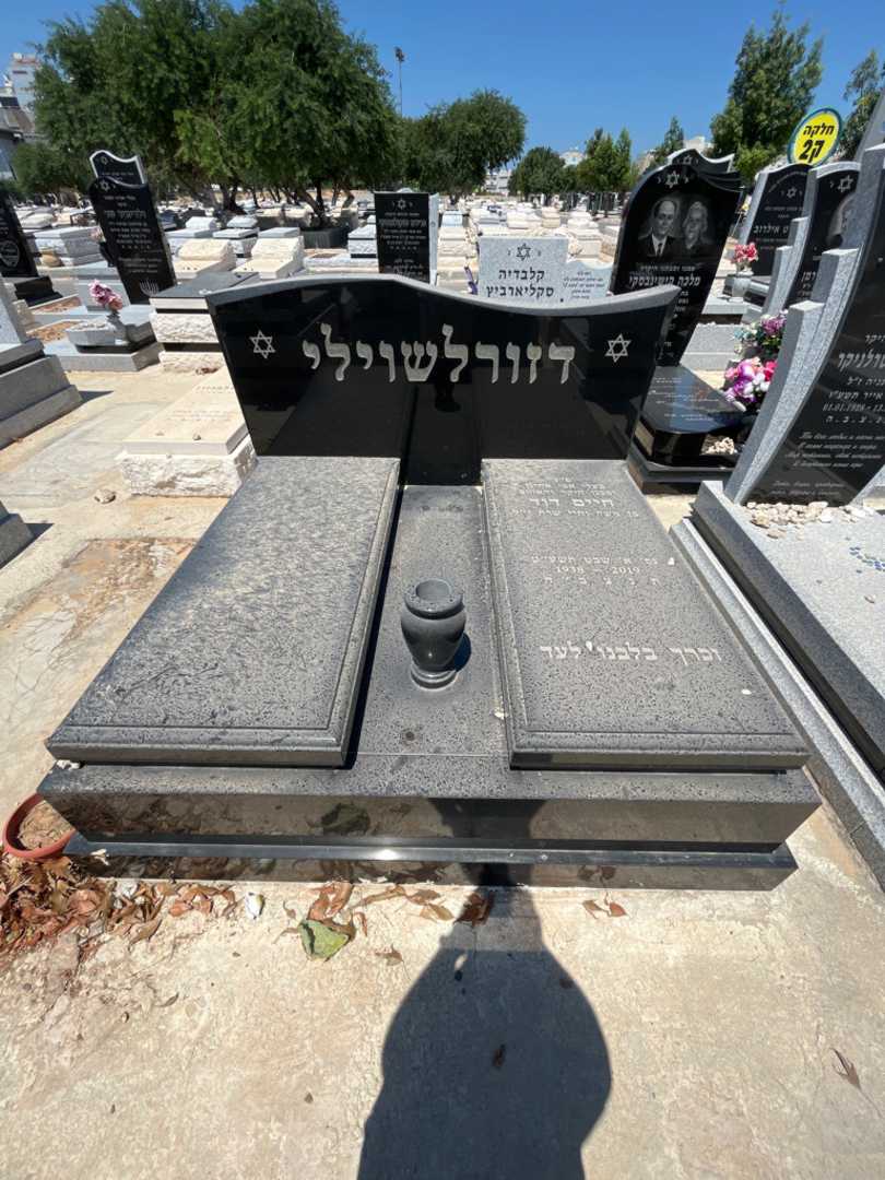 קברו של חיים דוד דזורלשוילי. תמונה 2