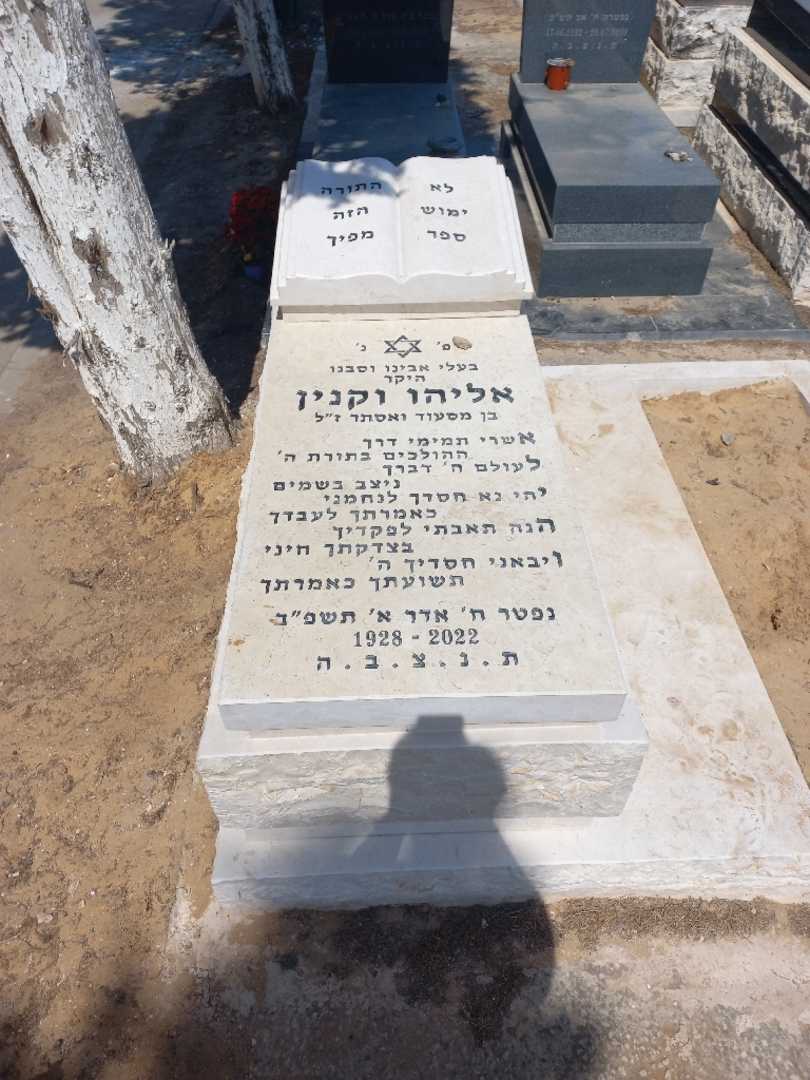קברו של אליהו וקנין. תמונה 1