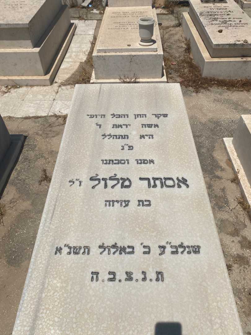 קברו של אסתר מלול. תמונה 1