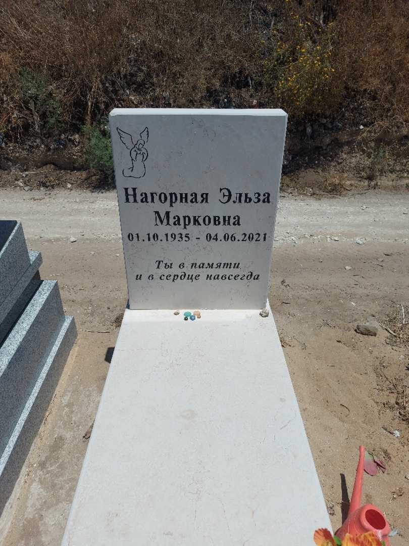 קברו של אלזה נגורני. תמונה 1