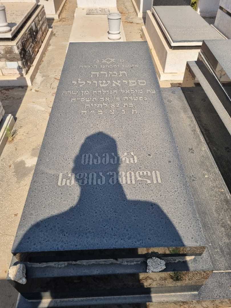 קברו של תמרה ספיאשוילי. תמונה 2