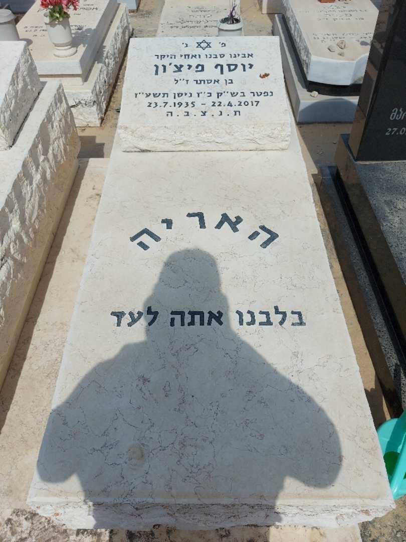 קברו של יוסף פיצ'ון. תמונה 1