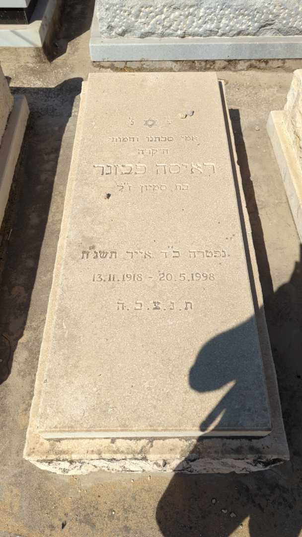 קברו של ראיסה פבזנר. תמונה 2