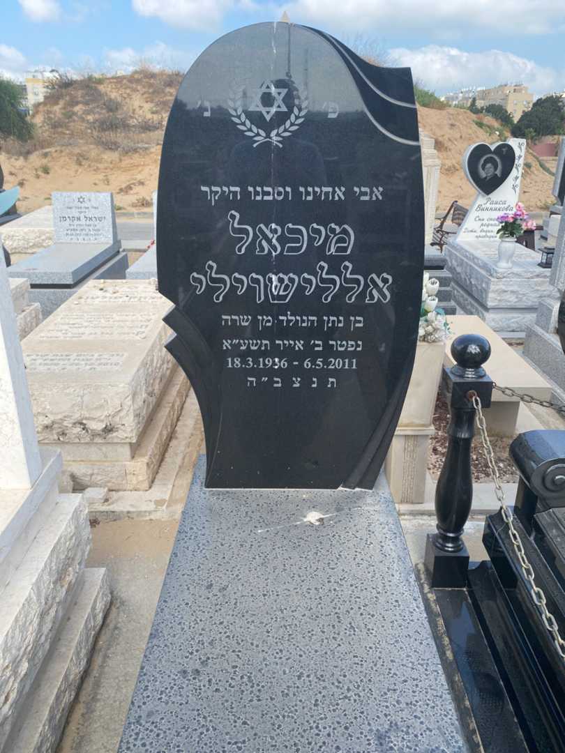 קברו של מיכאל אללשוילי. תמונה 1