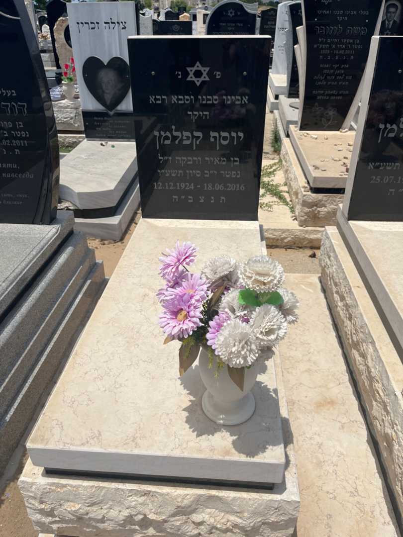 קברו של יוסף קפלמן. תמונה 1