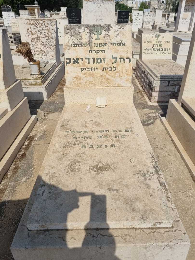 קברו של רחל זמודיאק. תמונה 1
