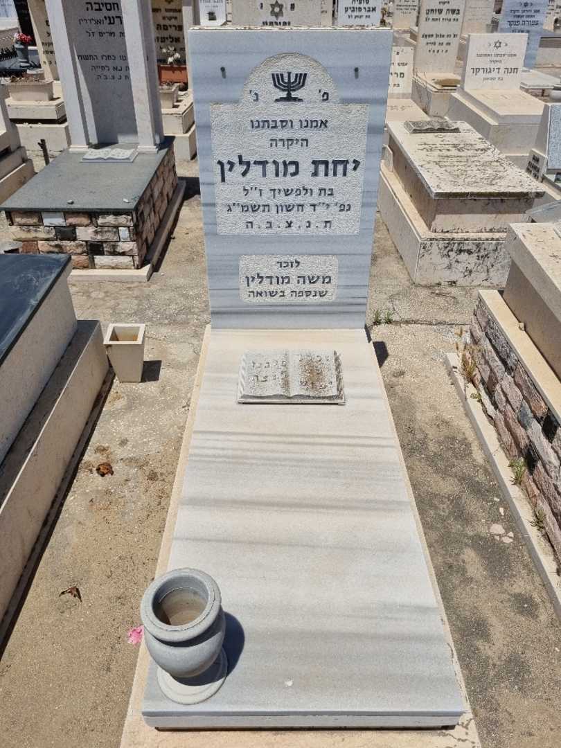 קברו של משה מודלין. תמונה 1