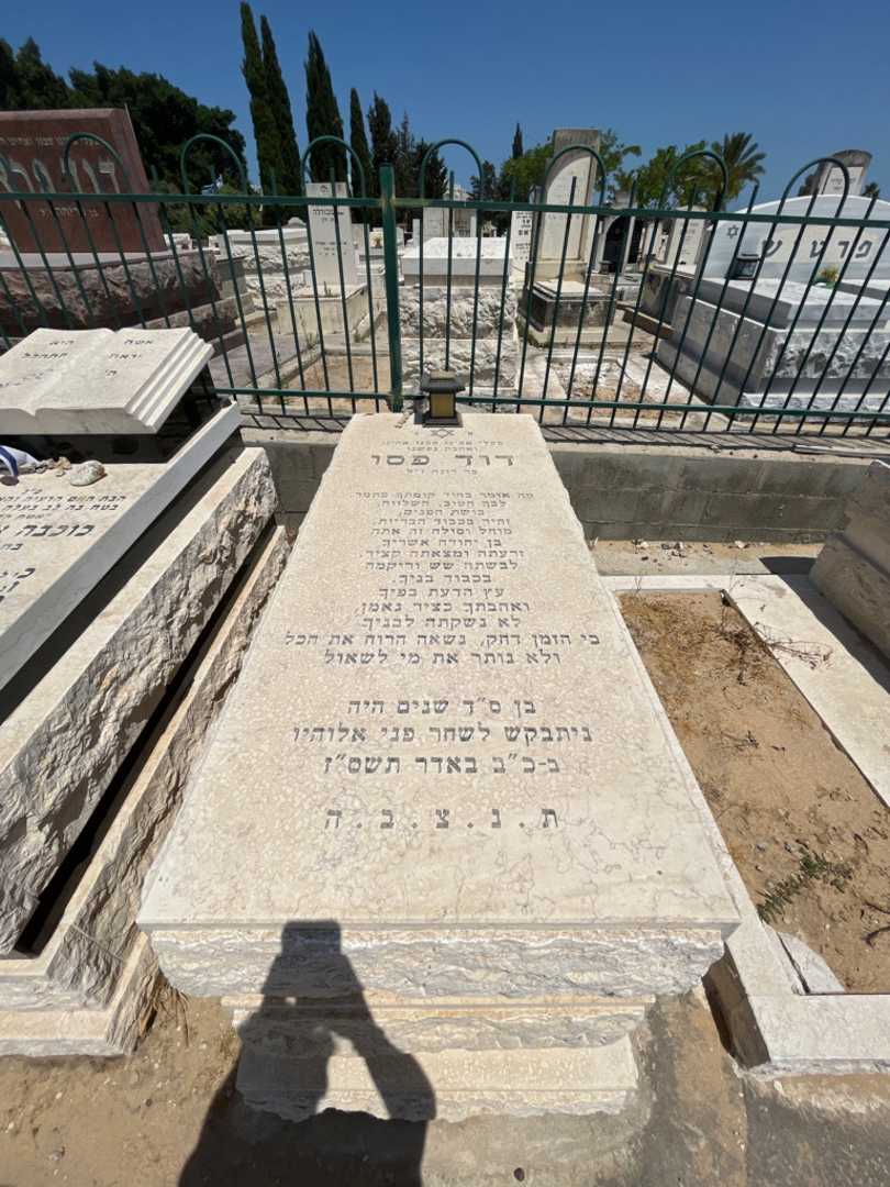 קברו של דוד פסר. תמונה 1