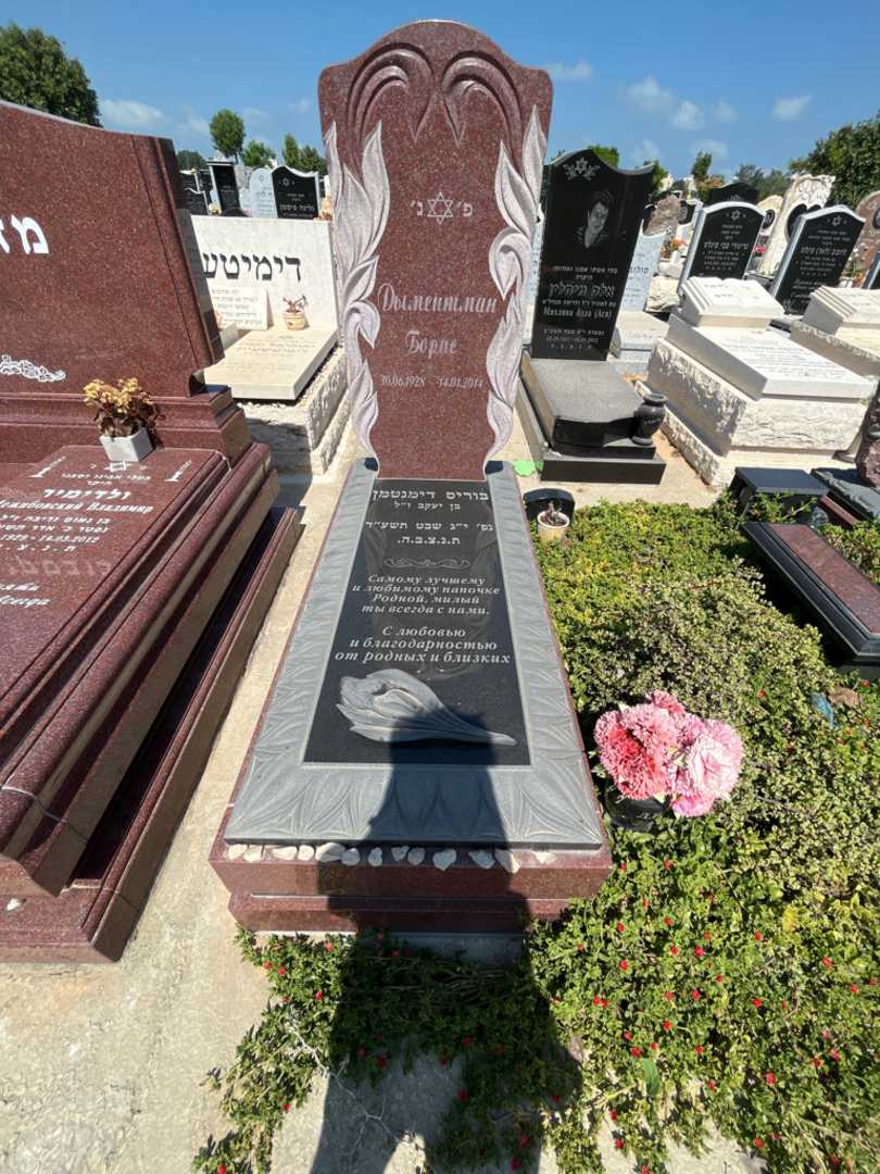 קברו של בוריס דימנטמן. תמונה 1