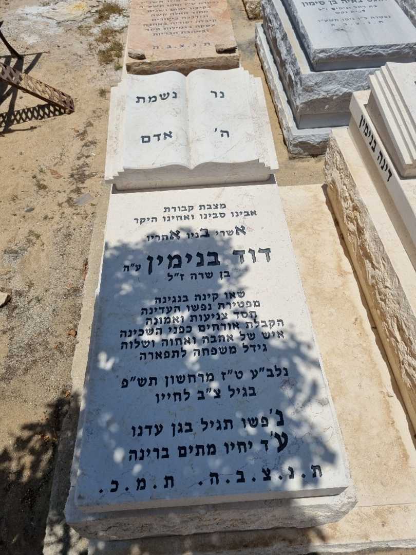 קברו של דוד בנימין. תמונה 1