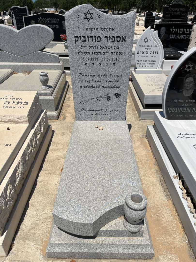 קברו של אספיר פודוביק. תמונה 1