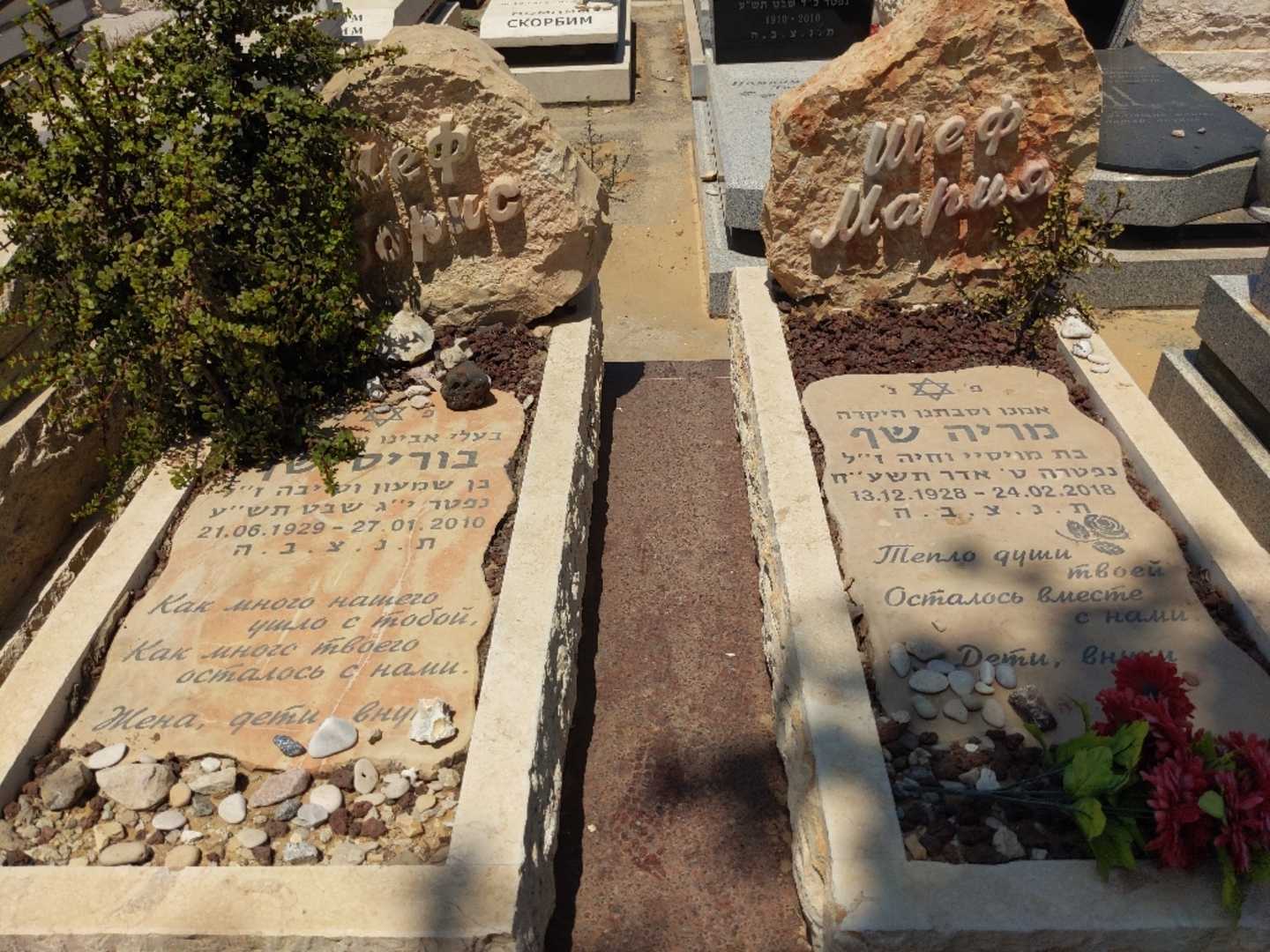 קברו של בוריס שף. תמונה 1