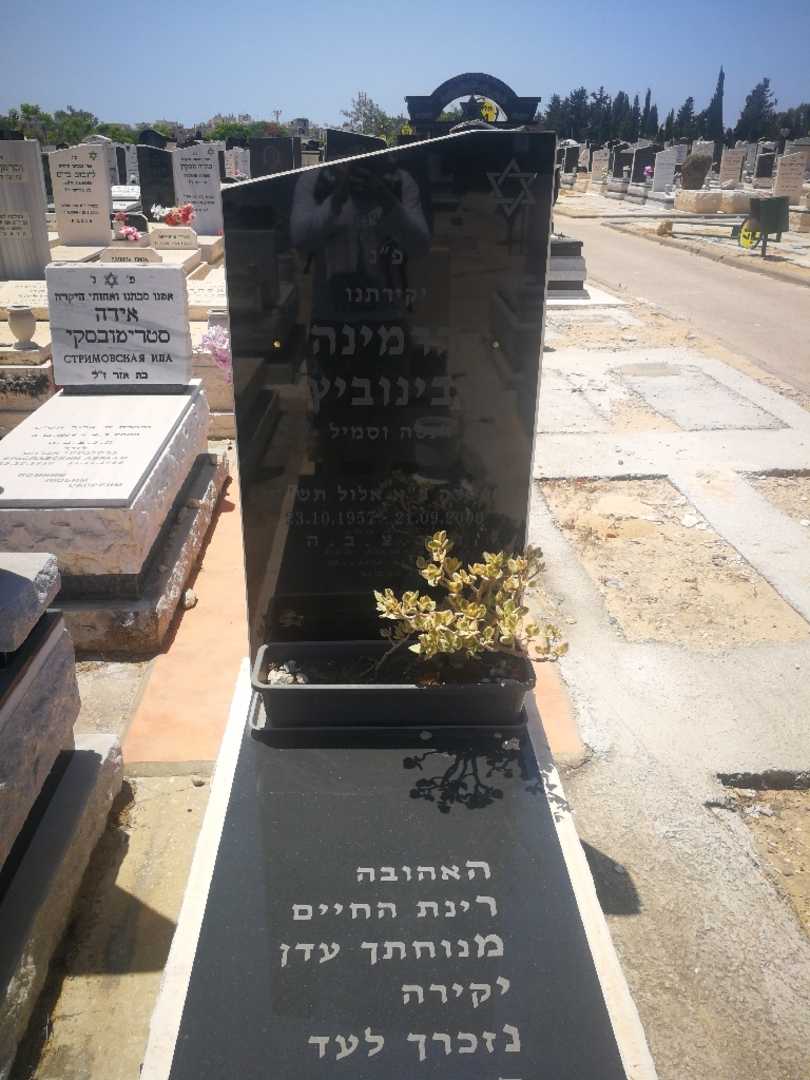 קברו של הרמינה רבינוביץ. תמונה 1