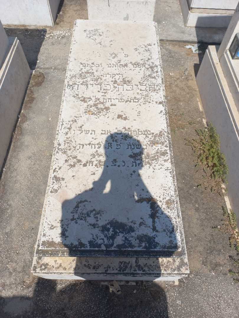 קברו של חביבה פדידה. תמונה 1
