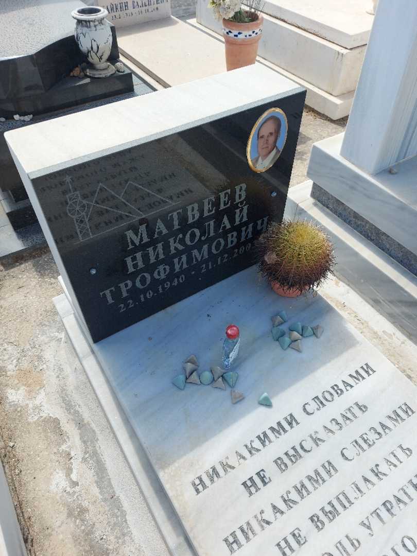 קברו של ניקולאי מטבייב. תמונה 2