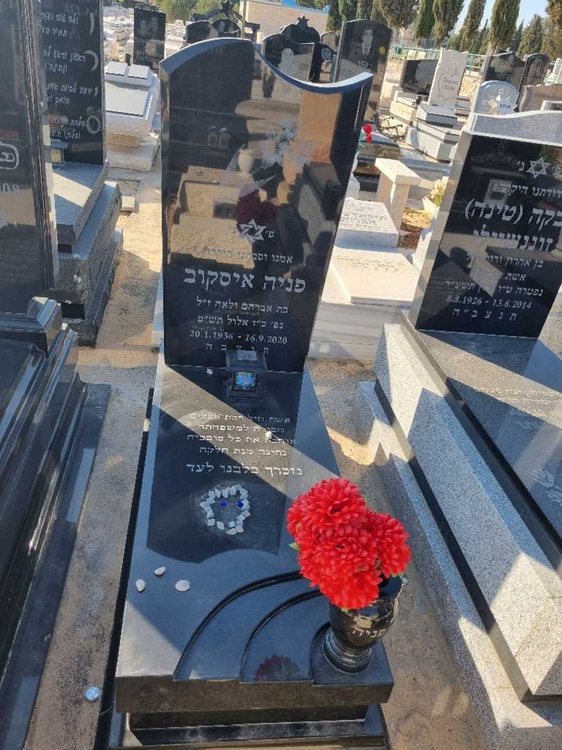 קברו של פניה איסקוב. תמונה 1