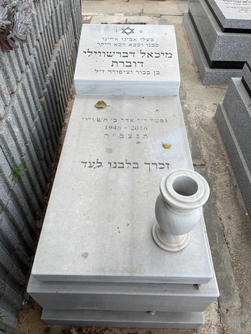 קברו של מיכאל דברשווילי דוברת. תמונה 1