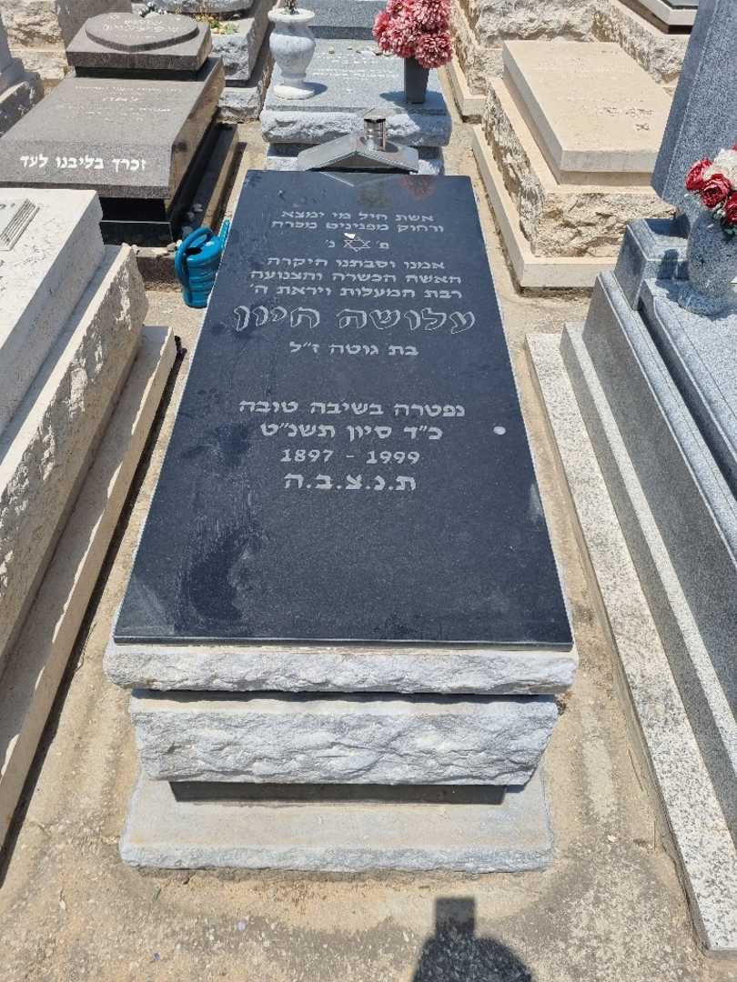 קברו של עלושה חיון. תמונה 1