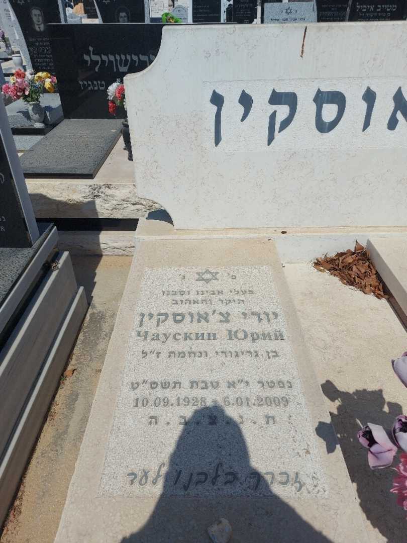 קברו של יורי צ'אוסקין. תמונה 1