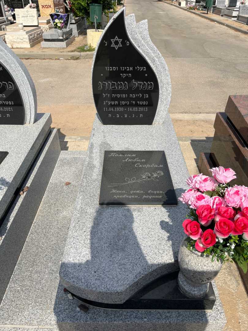 קברו של מנדל גמבורג. תמונה 2