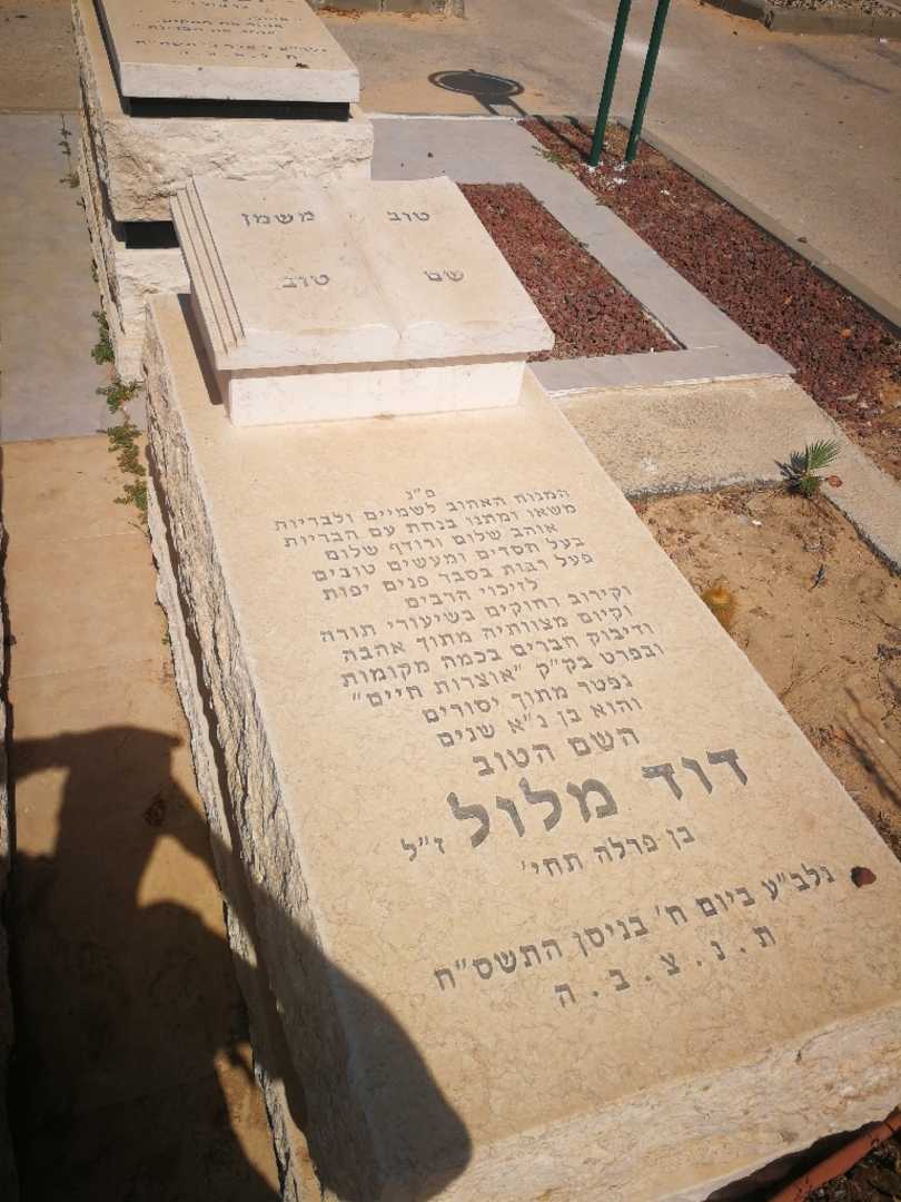 קברו של דוד מלול. תמונה 1