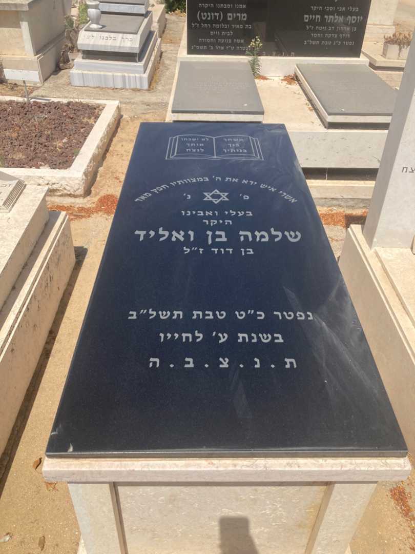 קברו של שלמה בן וואליד. תמונה 1