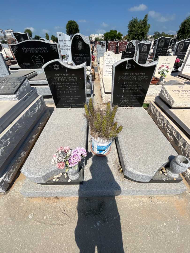 קברו של שיקה ברנשטיין. תמונה 1