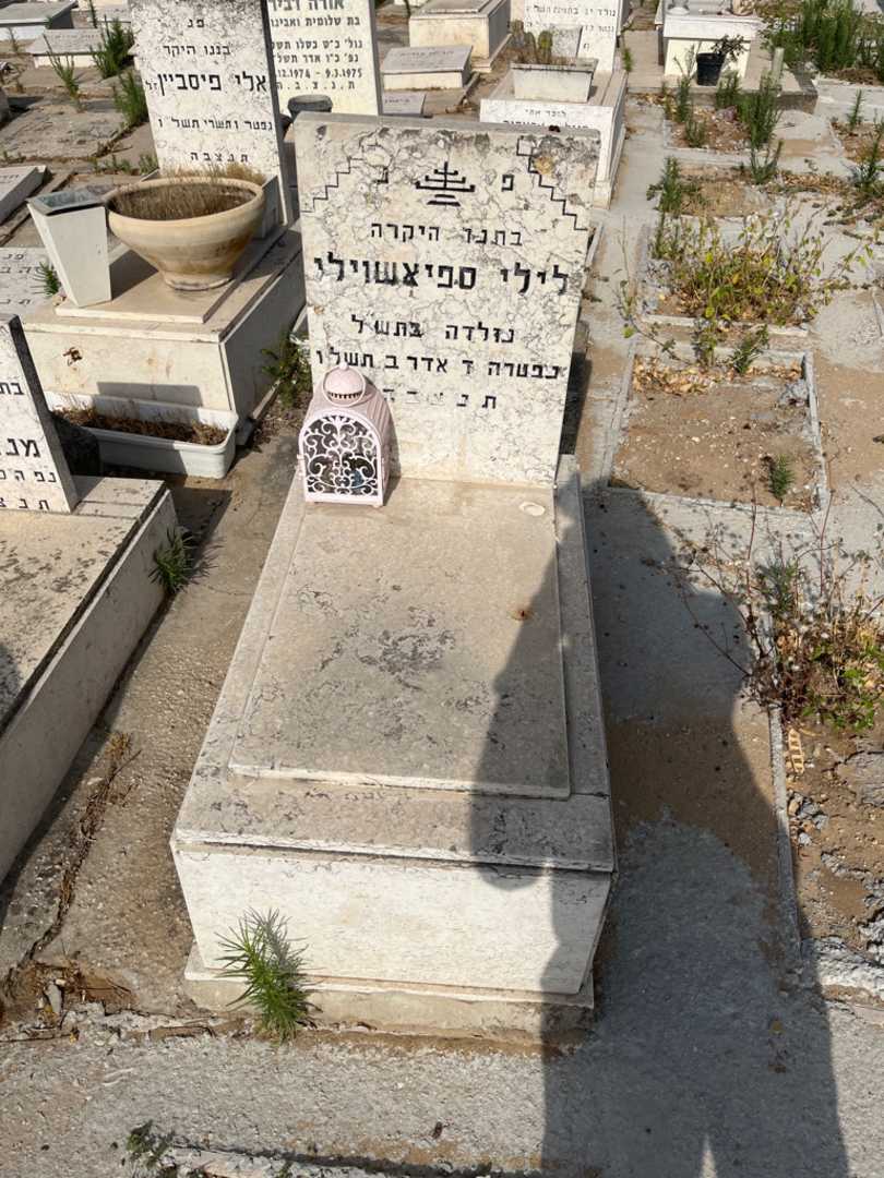 קברו של לילי ספיאשוילי. תמונה 1