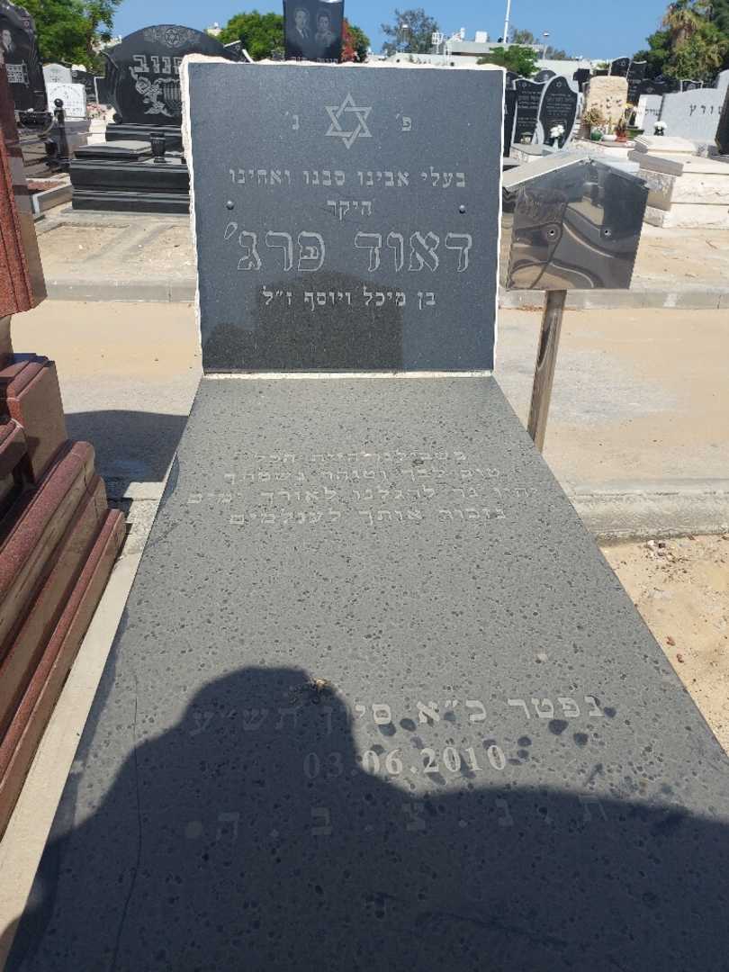 קברו של דאוד פרג'. תמונה 1