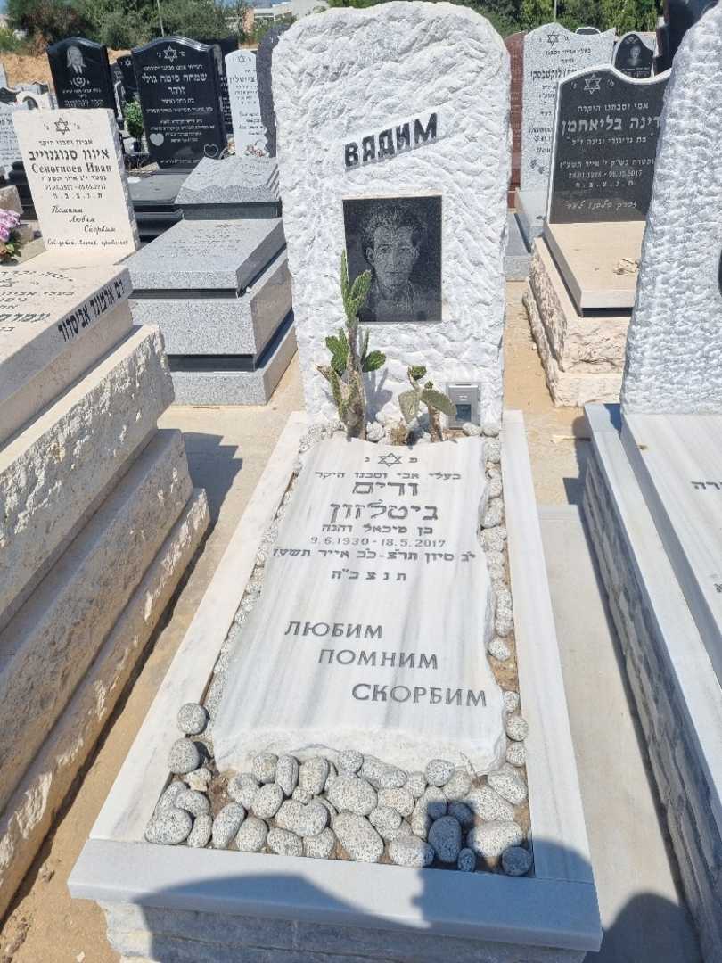 קברו של ודים גיטלזון. תמונה 2