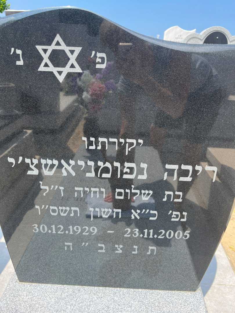 קברו של ריבה נפומניאשצ'י. תמונה 2