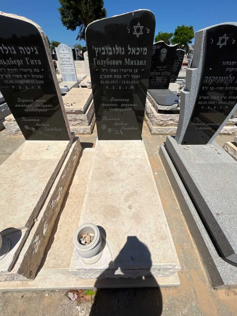קברו של מיכאל גולובוביץ'. תמונה 2