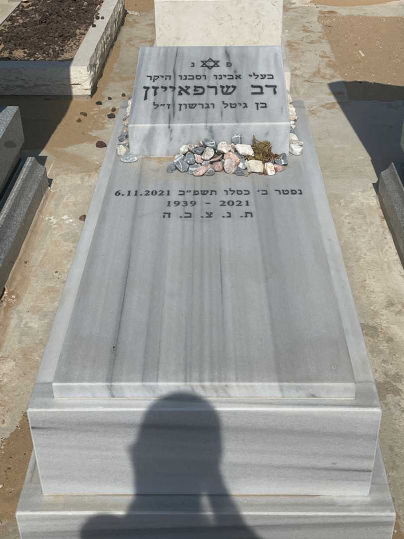 קברו של דב שרפאייזן. תמונה 1