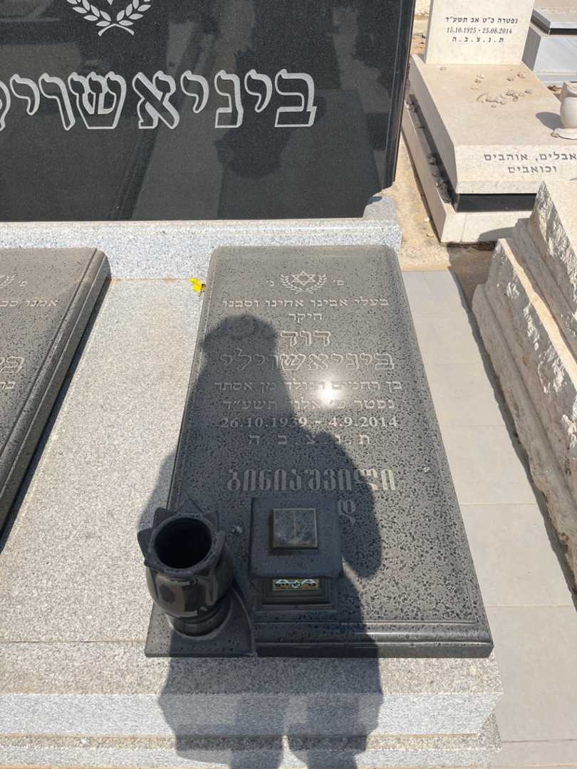 קברו של דוד ביניאשוילי. תמונה 1