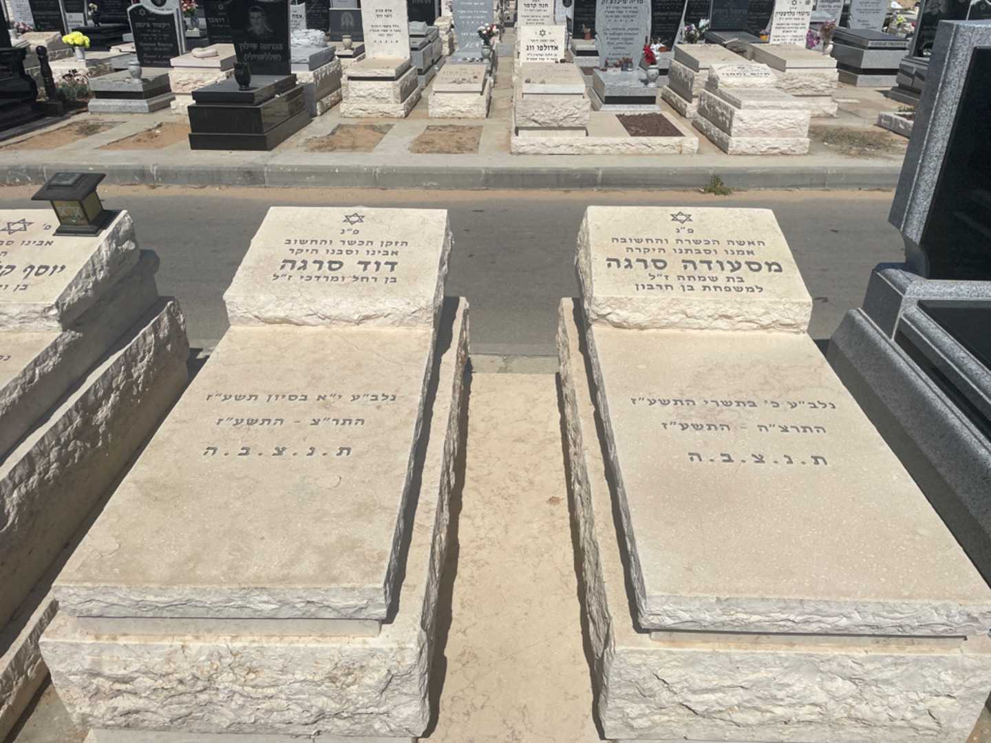 קברו של דוד סרגה. תמונה 1