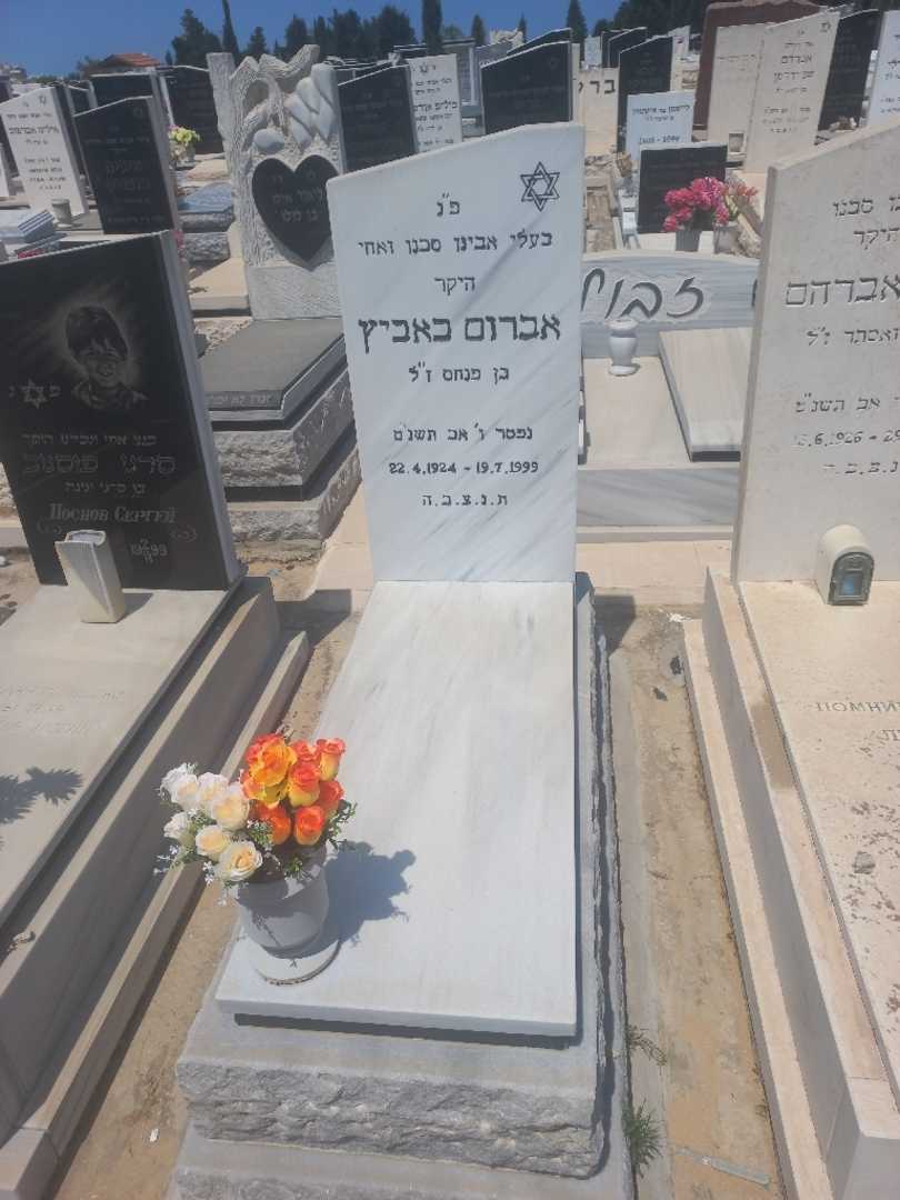 קברו של אברום באביץ. תמונה 1