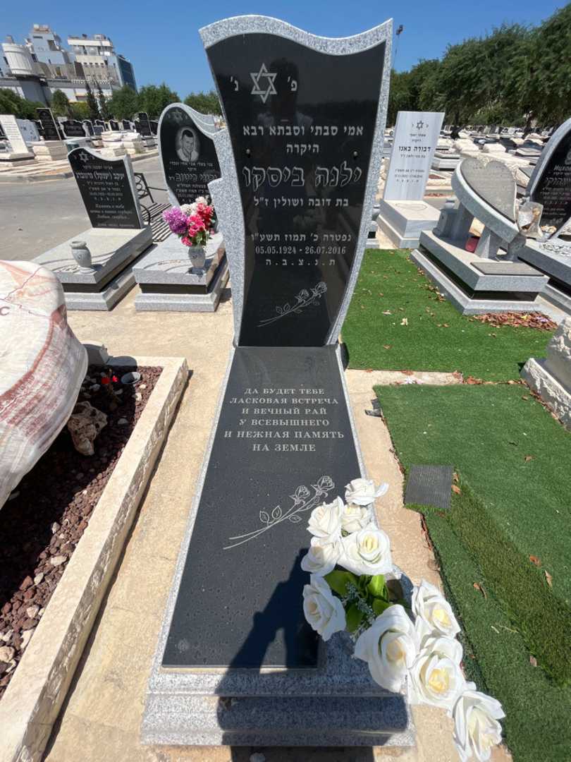 קברו של ילנה ביסקו. תמונה 1