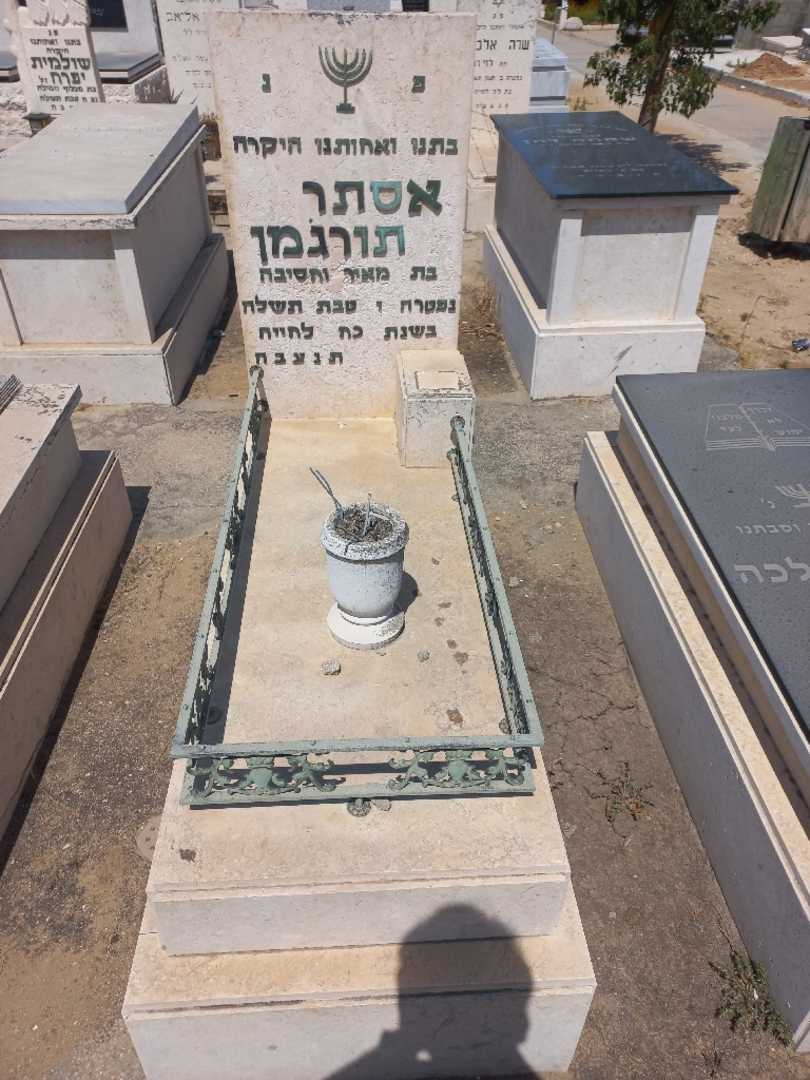 קברו של אסתר תורגמן. תמונה 1