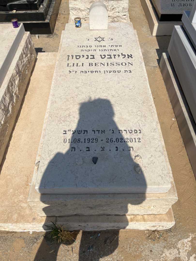 קברו של אליזבטה בניסון. תמונה 2