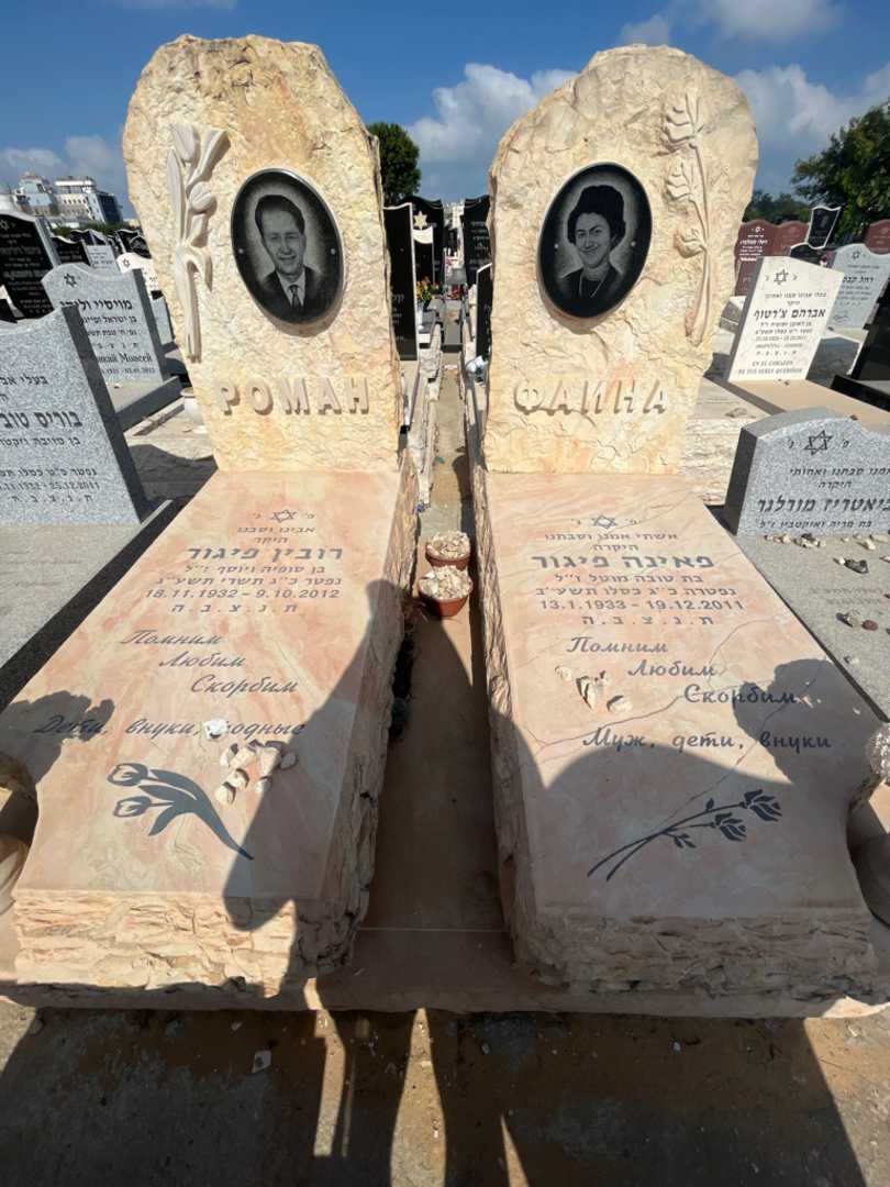 קברו של רובין פיגור. תמונה 1
