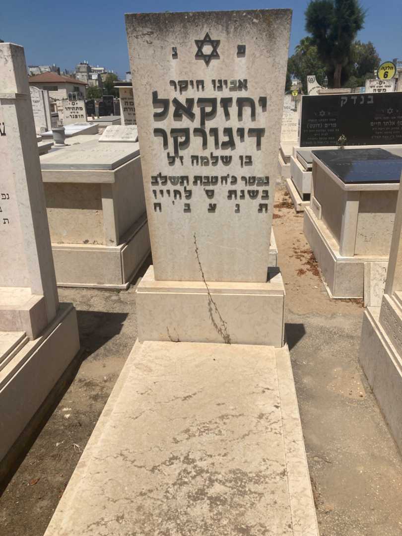 קברו של יחזקאל דיגהודקר. תמונה 1
