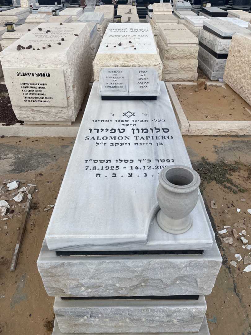 קברו של סלומון טפירו. תמונה 1