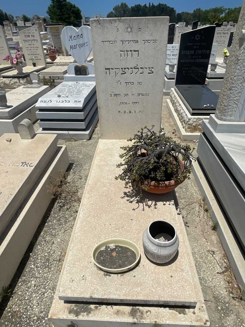 קברו של רוזה ציגלניצקיה. תמונה 1