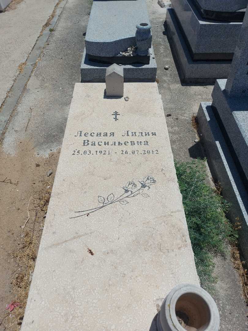 קברו של לידיה ליסנה. תמונה 1