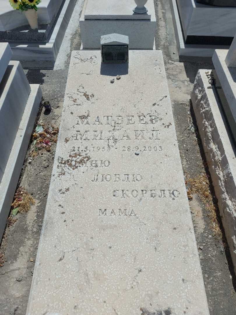 קברו של מיכאל מטבייב. תמונה 1