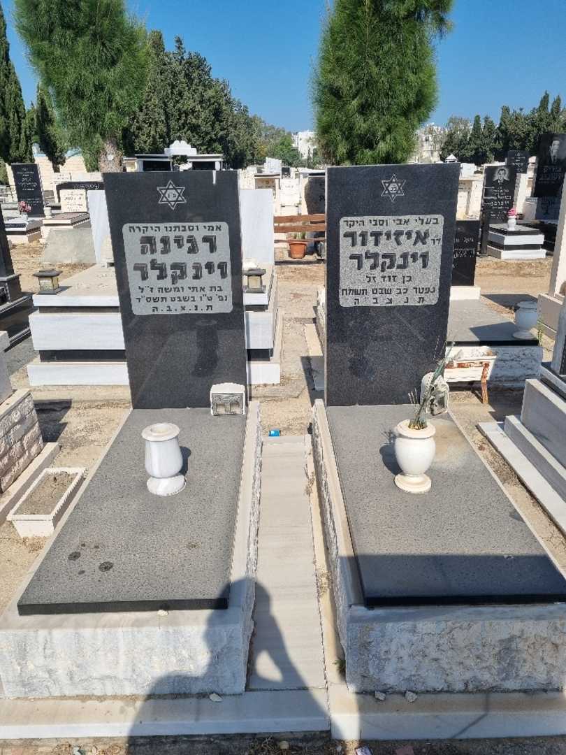 קברו של איזידור וינקלר. תמונה 1