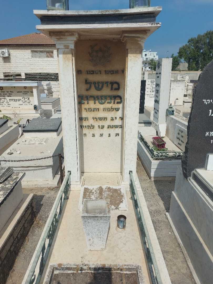 קברו של מיכאל מנשרוב. תמונה 1