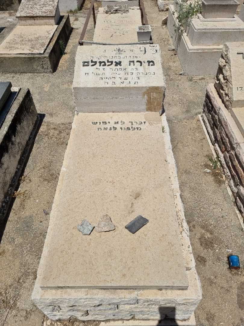קברו של מירה אלמלם. תמונה 1