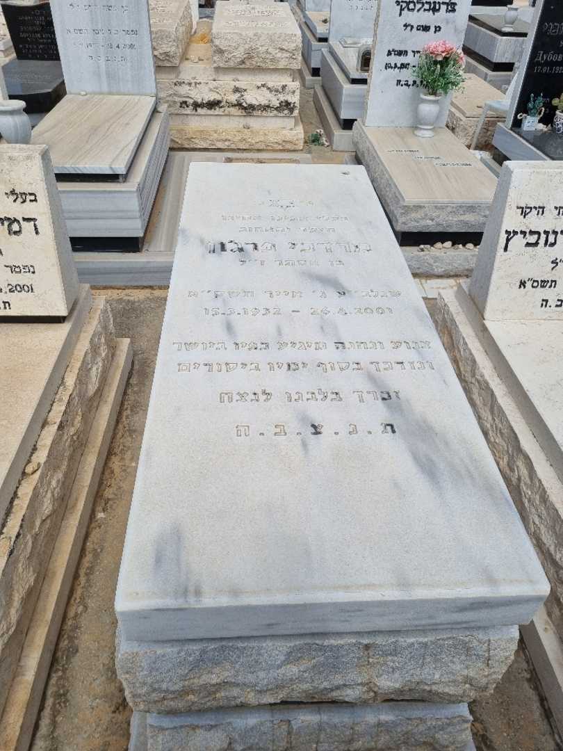 קברו של מרדכי פרגון. תמונה 1